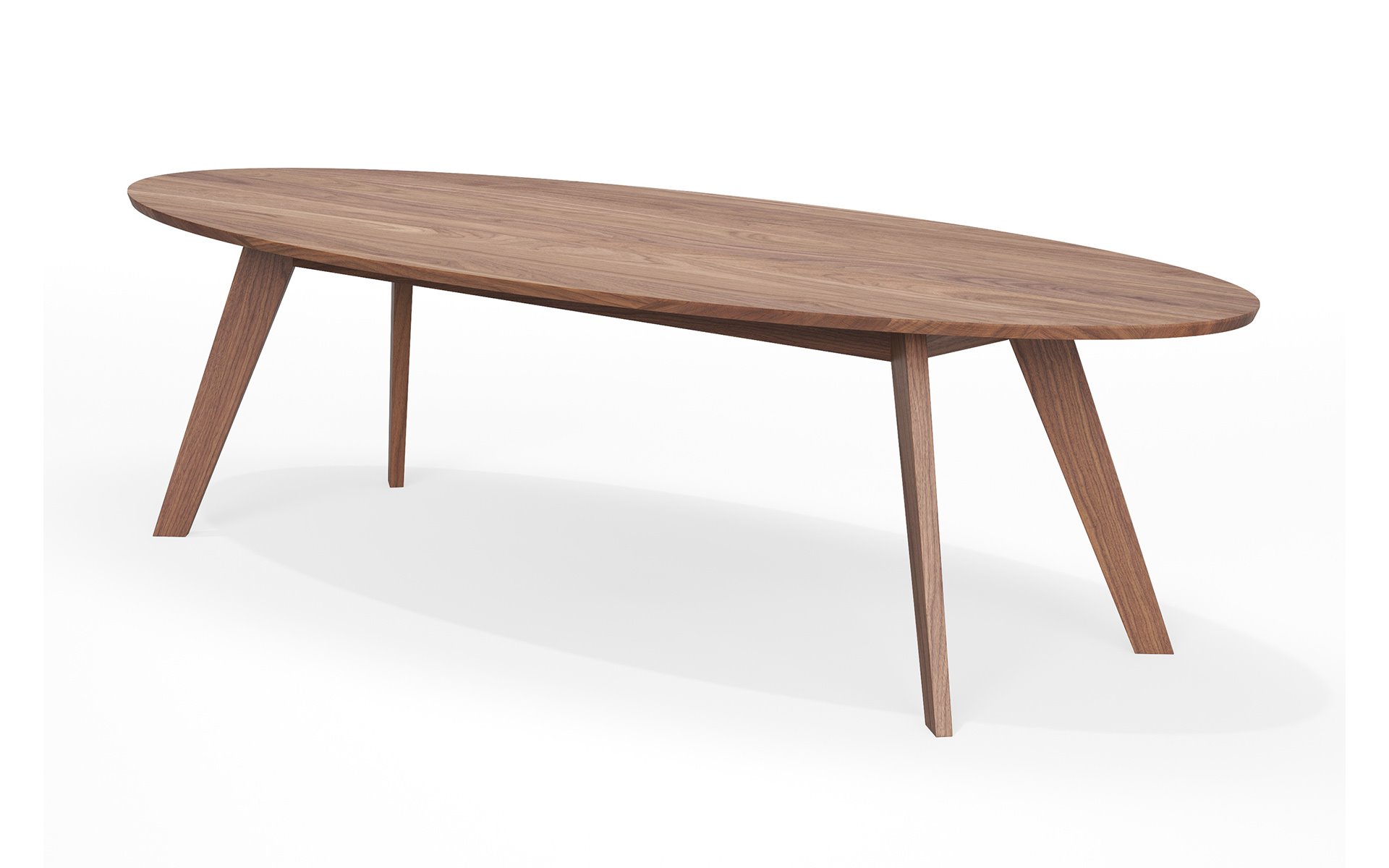 BedHabits Cena Oval 300 Walnut 02